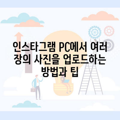 인스타그램 PC에서 여러 장의 사진을 업로드하는 방법과 팁