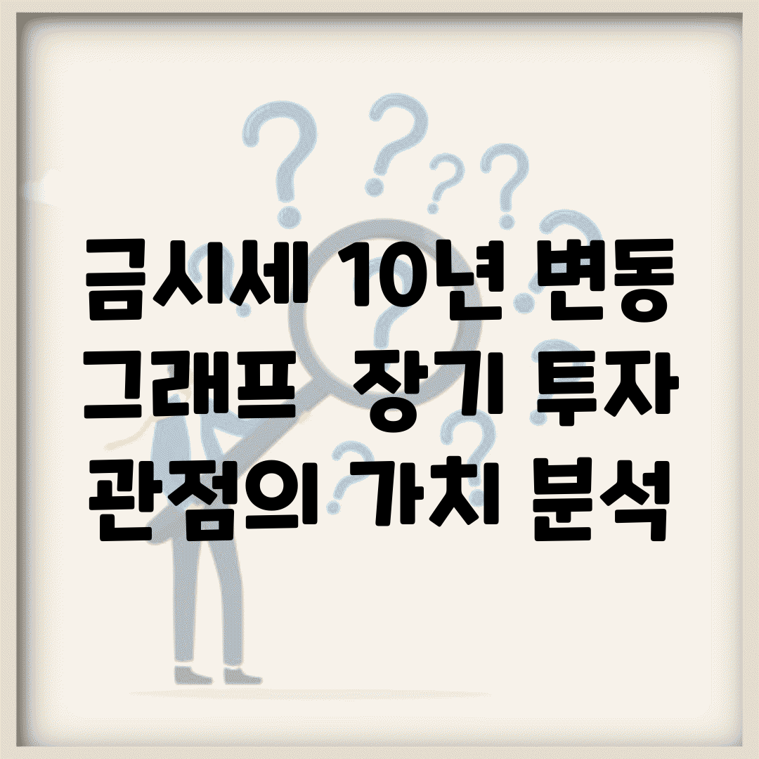 금시세 10년 변동 그래프 | 장기 투자 관점의 가치 분석