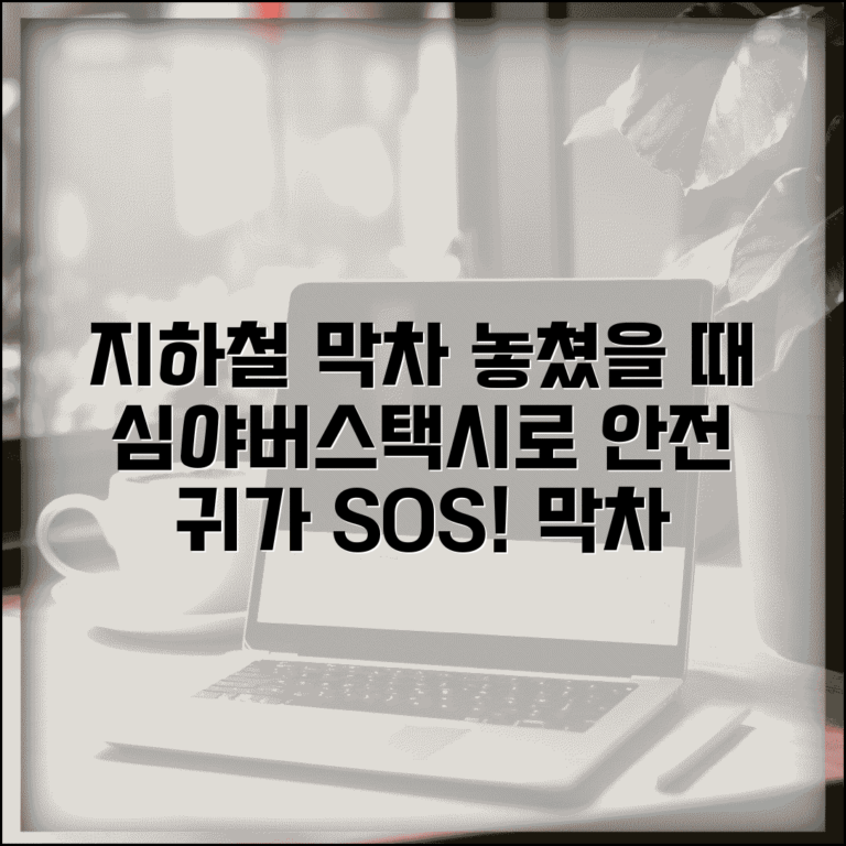 지하철 막차 놓쳤을 때 대처 | 심야버스나 택시 이용해서 집까지 안전하게 귀가