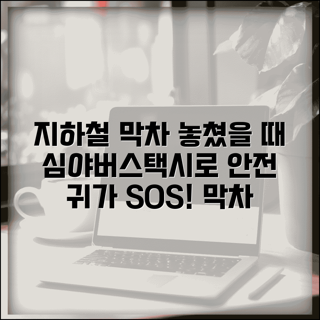 지하철 막차 놓쳤을 때 대처 | 심야버스나 택시 이용해서 집까지 안전하게 귀가