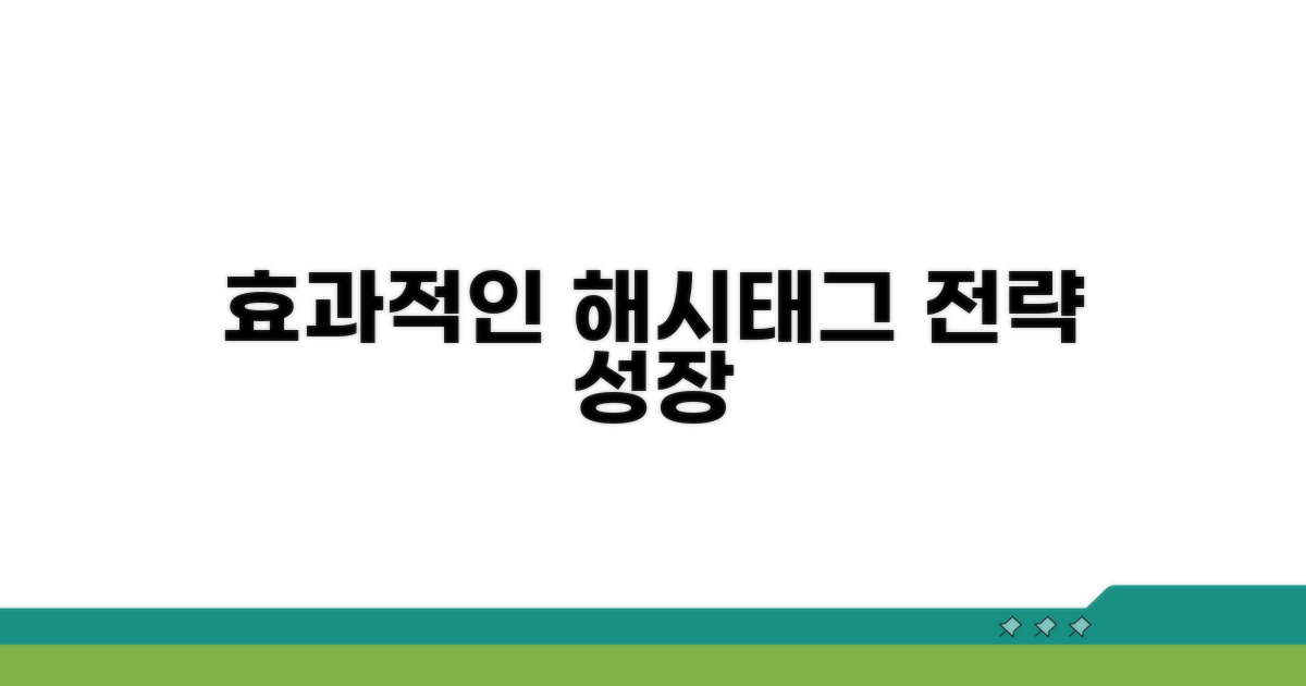 효과적인 해시태그 전략