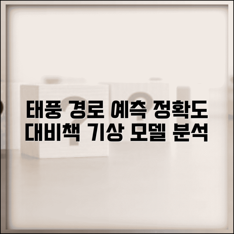 태풍 경로 예측의 정확성 | 기상 예보 모델별 태풍 진로 예상과 대비 방법
