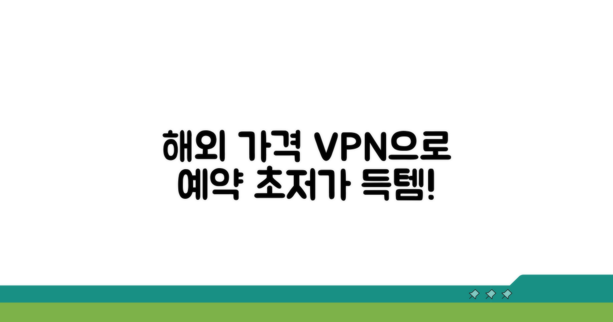VPN으로 해외 가격으로 예약하기