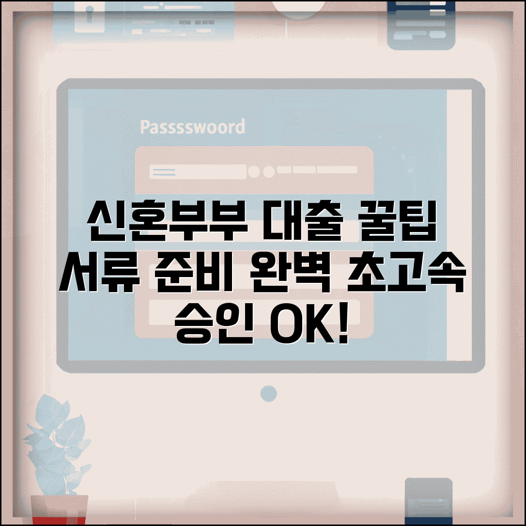 신혼부부 전세대출 서류 준비 | 빠른 승인 받는 꿀팁