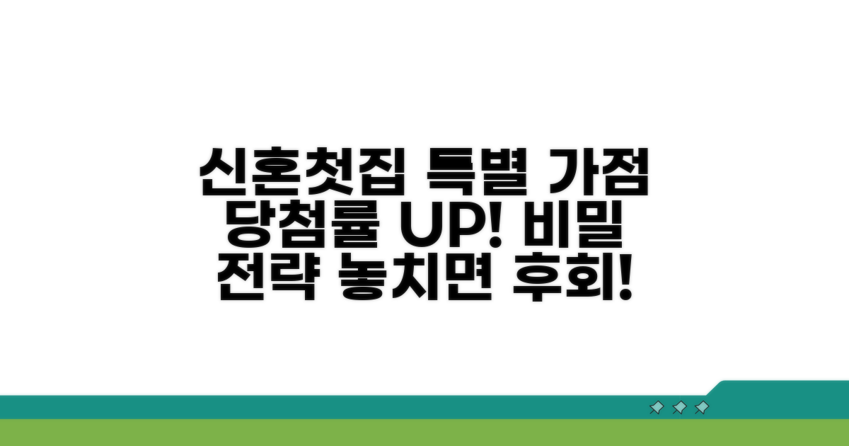 신혼부부/생애최초 가점 전략 분석