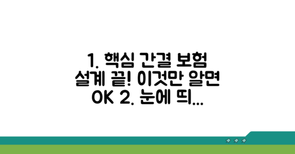 현명한 보험 설계, 이것만 알면 끝