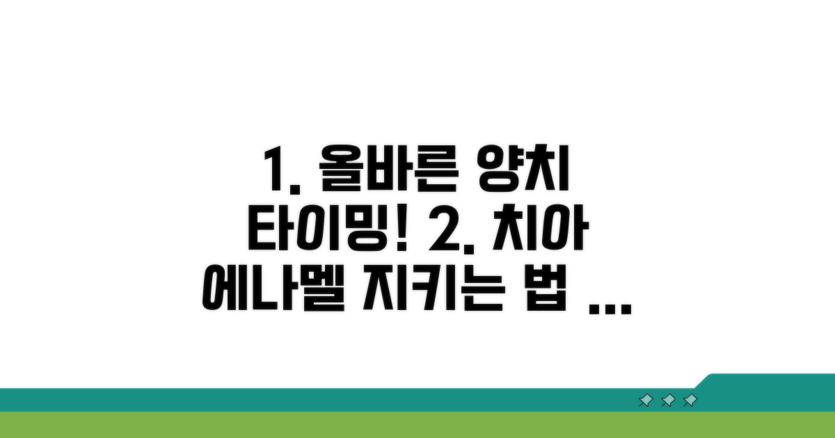 치아 에나멜 보호, 양치 타이밍