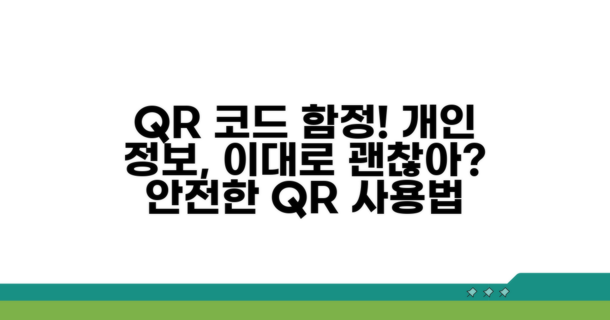 QR코드 악용 사례와 개인정보 보호 대책