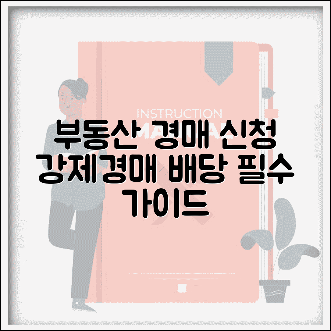 부동산 경매 신청 | 부동산 강제경매 신청과 배당 절차
