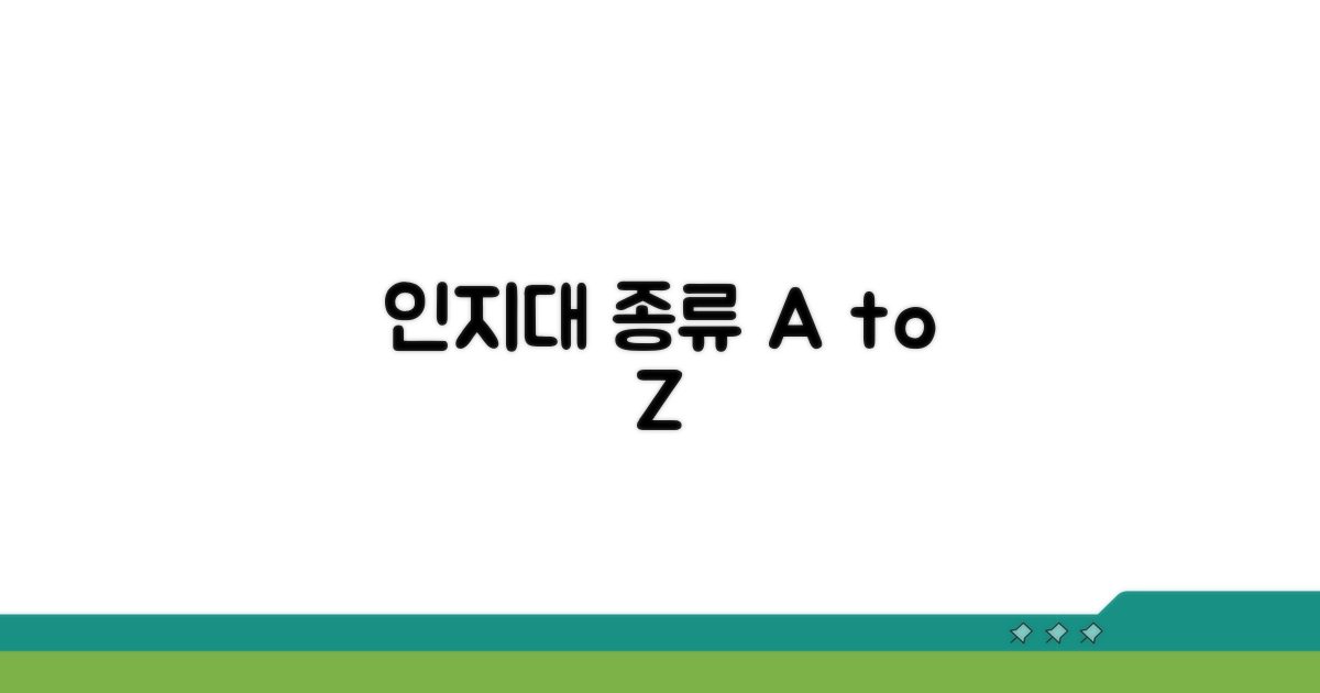 서류 제출 시 필요한 인지대 종류
