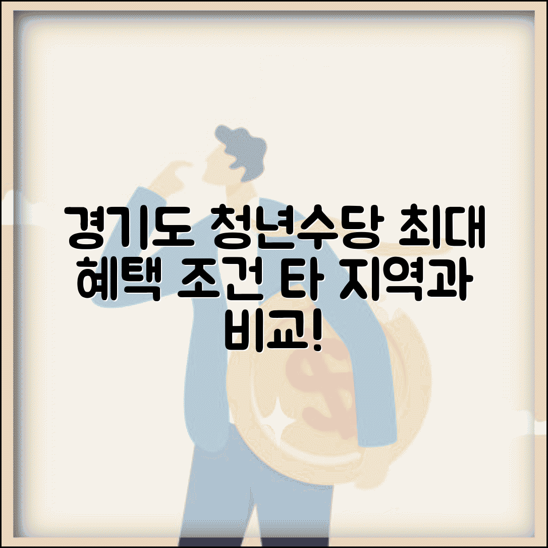 청년수당 경기도 지원 프로그램 | 특별 혜택 및 조건 | 타 지역과 차별점