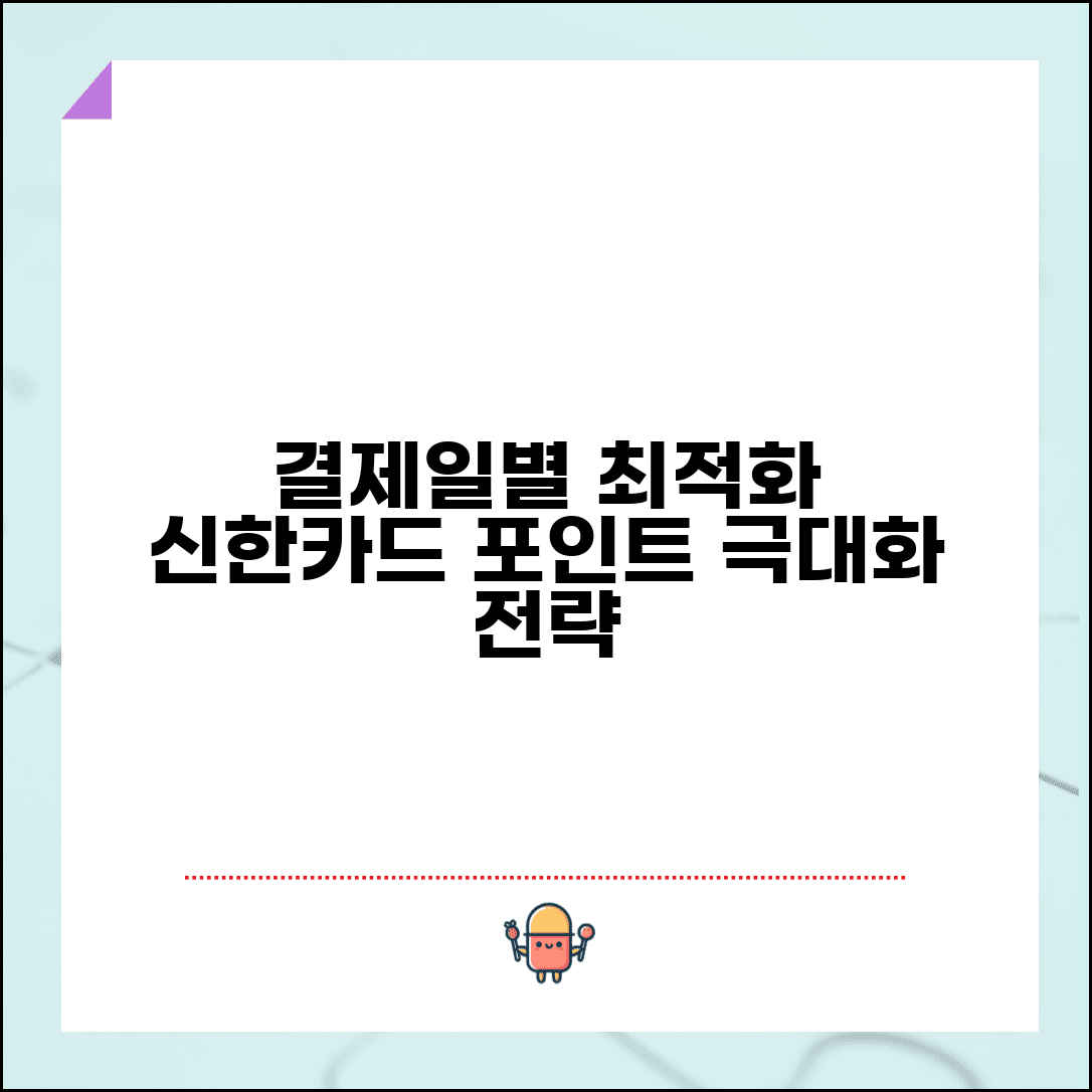 신한카드 결제일별 사용기간 최적화 | 신한카드 포인트 적립 극대화 전략