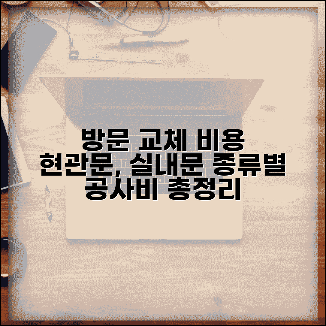 방문 교체 비용 실내문 현관문별 | 방문 종류별 교체 공사비 완벽 가이드