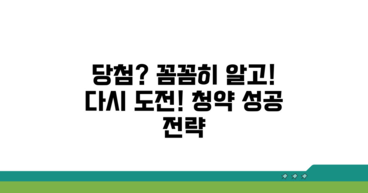청약 당첨, 꼼꼼히 알고 다시 도전!