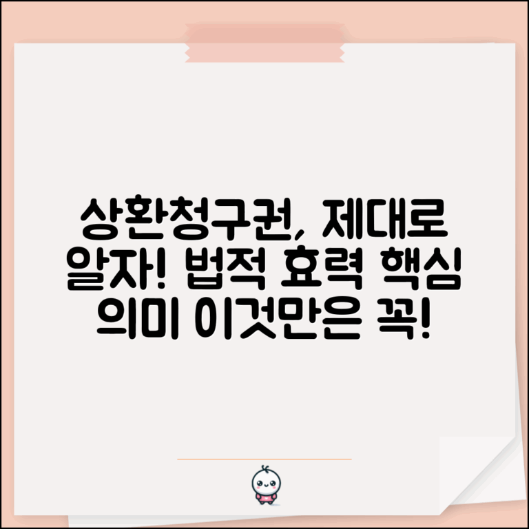 상환청구권 행사 | 상환 청구권 의미와 법적 효력