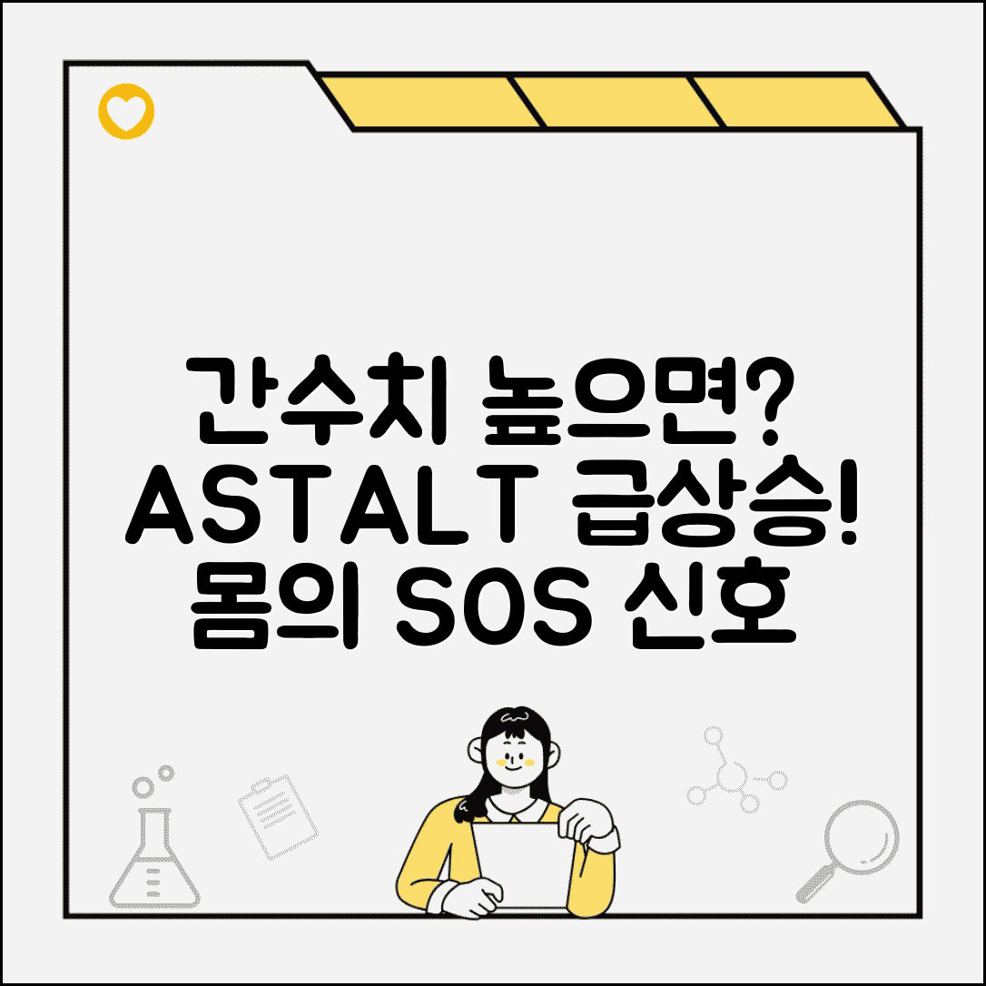 간수치가 높으면 나타나는 증상 | AST/ALT 상승 시 신체 변화