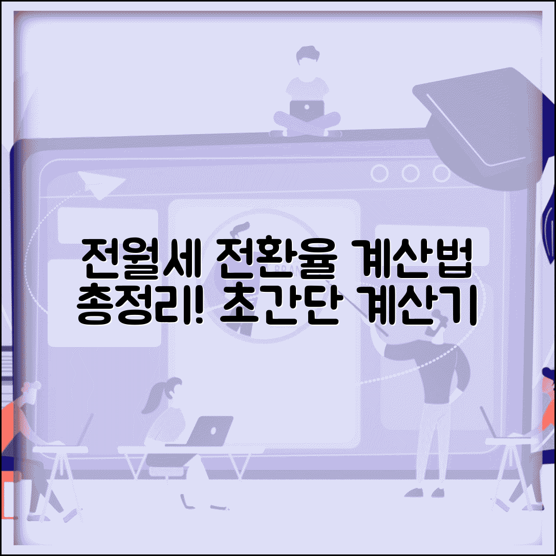 전월세 전환율 계산 기준 | 전월세 전환 비율 계산 방법