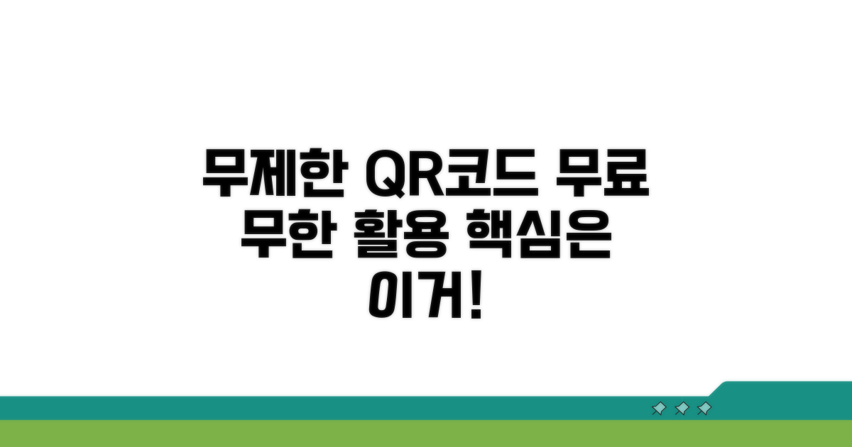 개수 제한 없는 QR코드 활용법