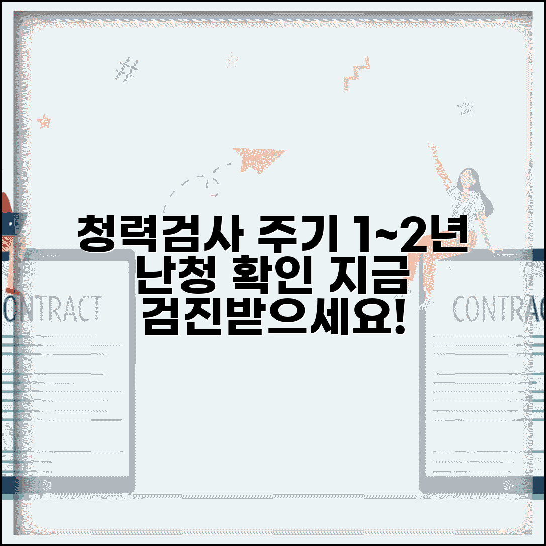 청력 검사 주기 1년~2년 난청 확인 검진 | 청력 검사 받는 주기 기준