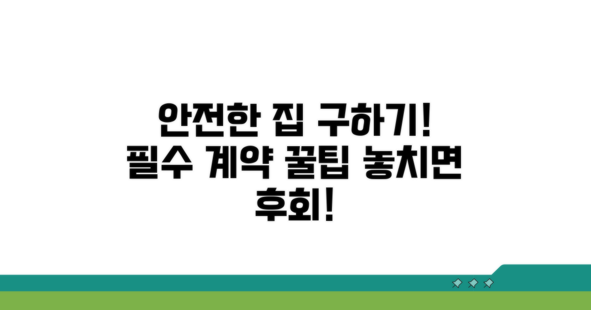 안전한 임대차 계약 꿀팁