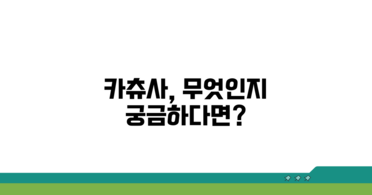 카츄사 접수란 무엇인가?