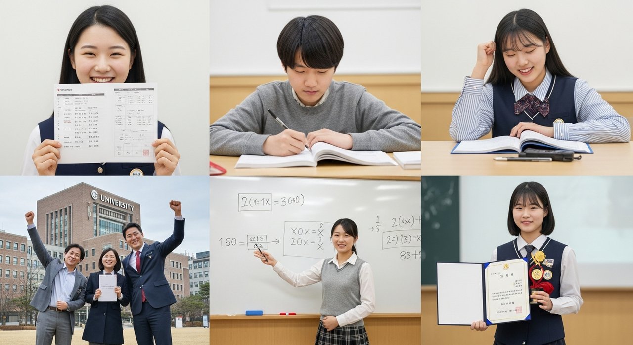 파워수학전문학원 방배동 성적향상, 등급상승 합격사례 TOP 5 후기