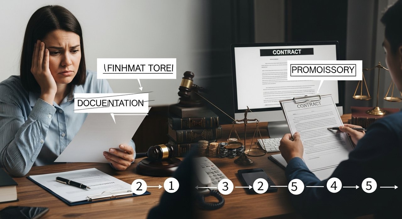 내 돈 빌려준 친구가 안갚는데 어떻게 해야 할까? 차용증부터 소송까지 5단계 가이드