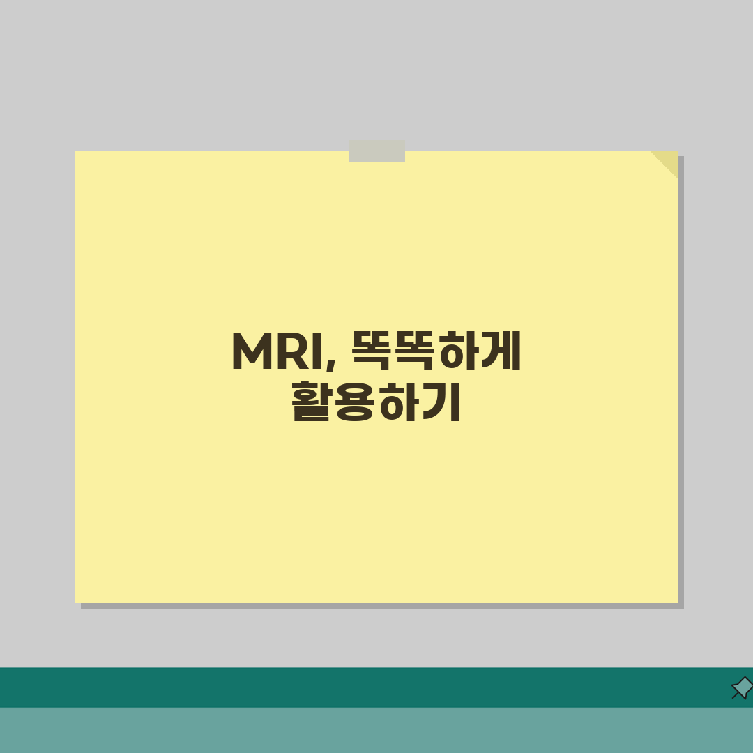 MRI로 알 수 있는 것: 뇌, 척추, 관절, 복부 장기별 분석 및 진단 범위